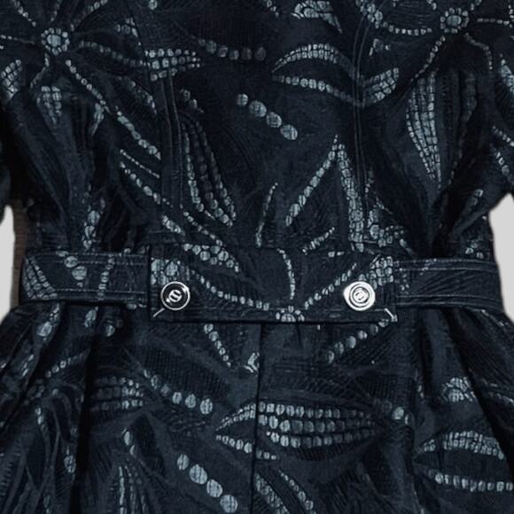 Custo Barcelona Gray/Black Coat | Size 8 - Picture 8 of 9